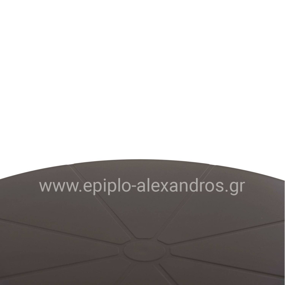 BAR TABLE ROUND TERRIN HM6126.15 POLYPROPYLENE IN DARK OLIVE GREEN Φ60x106Hcm.