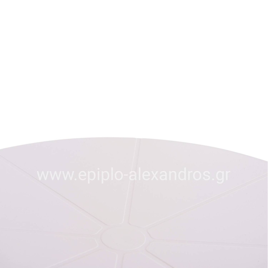 BAR TABLE ROUND TERRIN HM6126.11 POLYPROPYLENE WHITE Φ60x106Hcm.