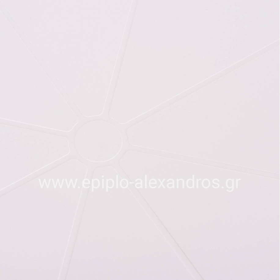 BAR TABLE ROUND TERRIN HM6126.11 POLYPROPYLENE WHITE Φ60x106Hcm.