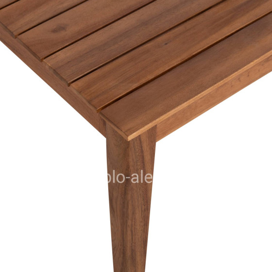 OUTDOOR SQUARE COFFEE TABLE RUTH HM6230 ACACIA WOOD IN NATURAL COLOR 50x50x45Hcm.
