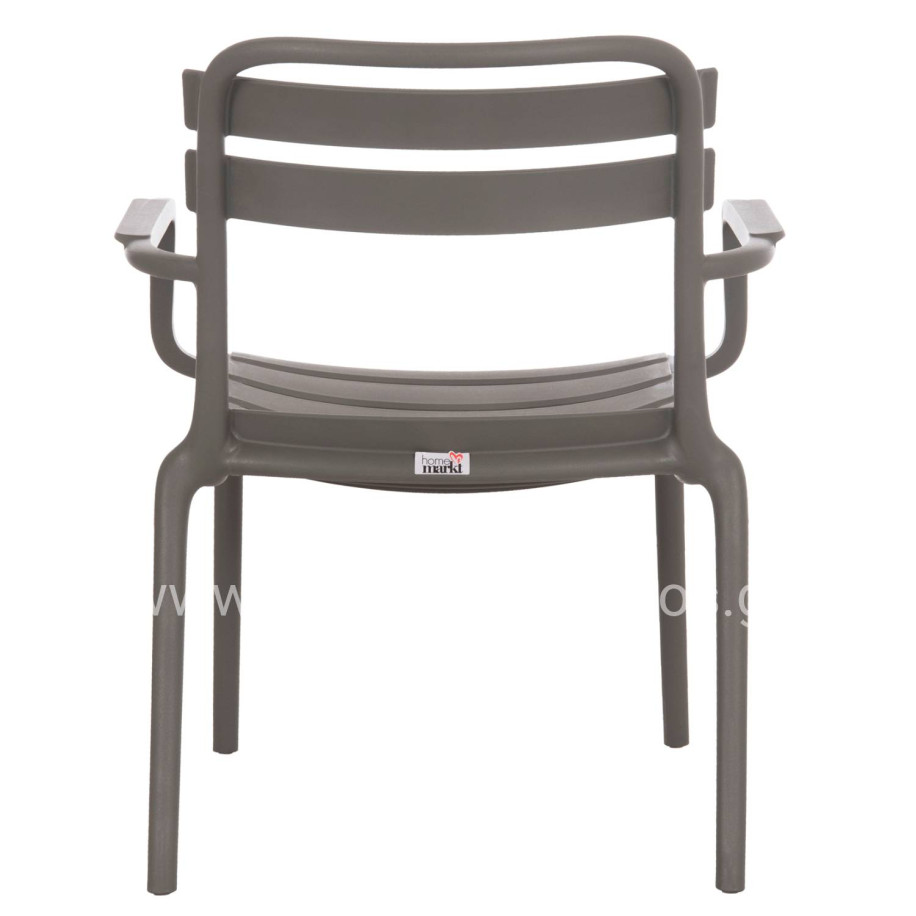 ΠΟΛΥΘΡΟΝΑ ΣΑΛΟΝΙΟΥ ΠΟΛΥΠΡΟΠΥΛΕΝΙΟΥ KORVER HM6333.05 DARK OLIVE GREEN 63.5x65x76Υεκ.