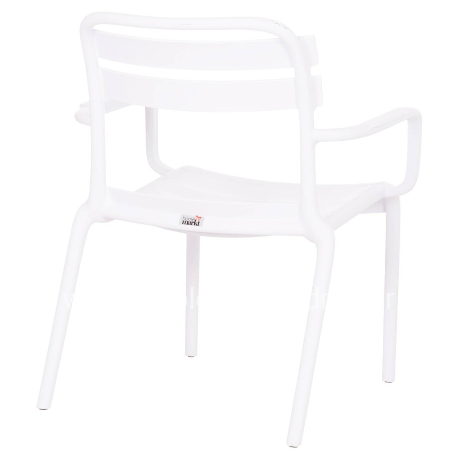 ΠΟΛΥΘΡΟΝΑ ΣΑΛΟΝΙΟΥ ΠΟΛΥΠΡΟΠΥΛΕΝΙΟΥ KORVER HM6333.01 ΛΕΥΚΗ 63.5x65x76Υεκ.