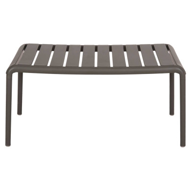 OUTDOOR COFFEE TABLE KORVER HM6334.05 POLYPROPYLENE IN DARK OLIVE 100x60x46Hcm.