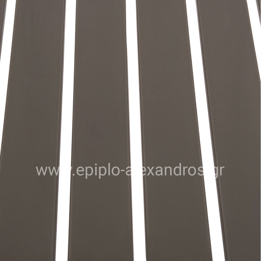 OUTDOOR COFFEE TABLE KORVER HM6334.05 POLYPROPYLENE IN DARK OLIVE 100x60x46Hcm.