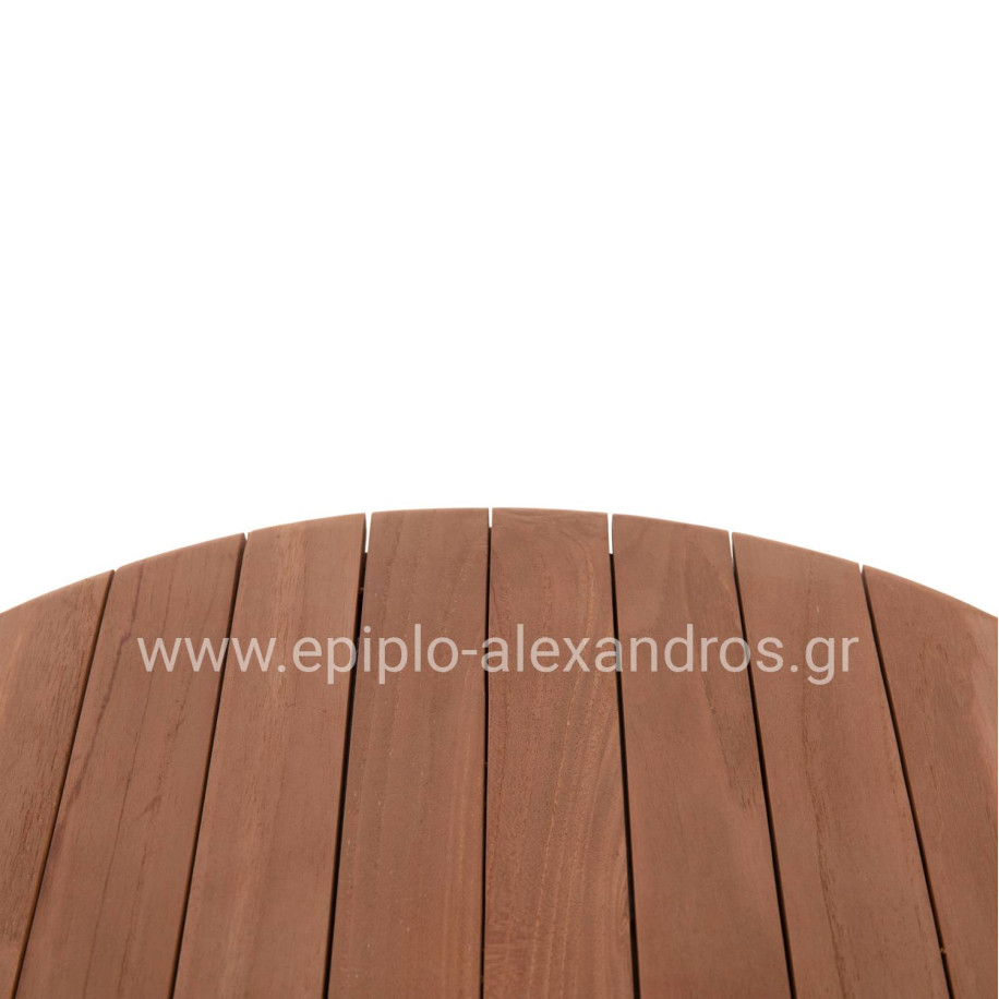 TABLETOP ROUND HM18132 TEAK WOOD--NATURAL COLOR Φ60x4(thickness)cm.
