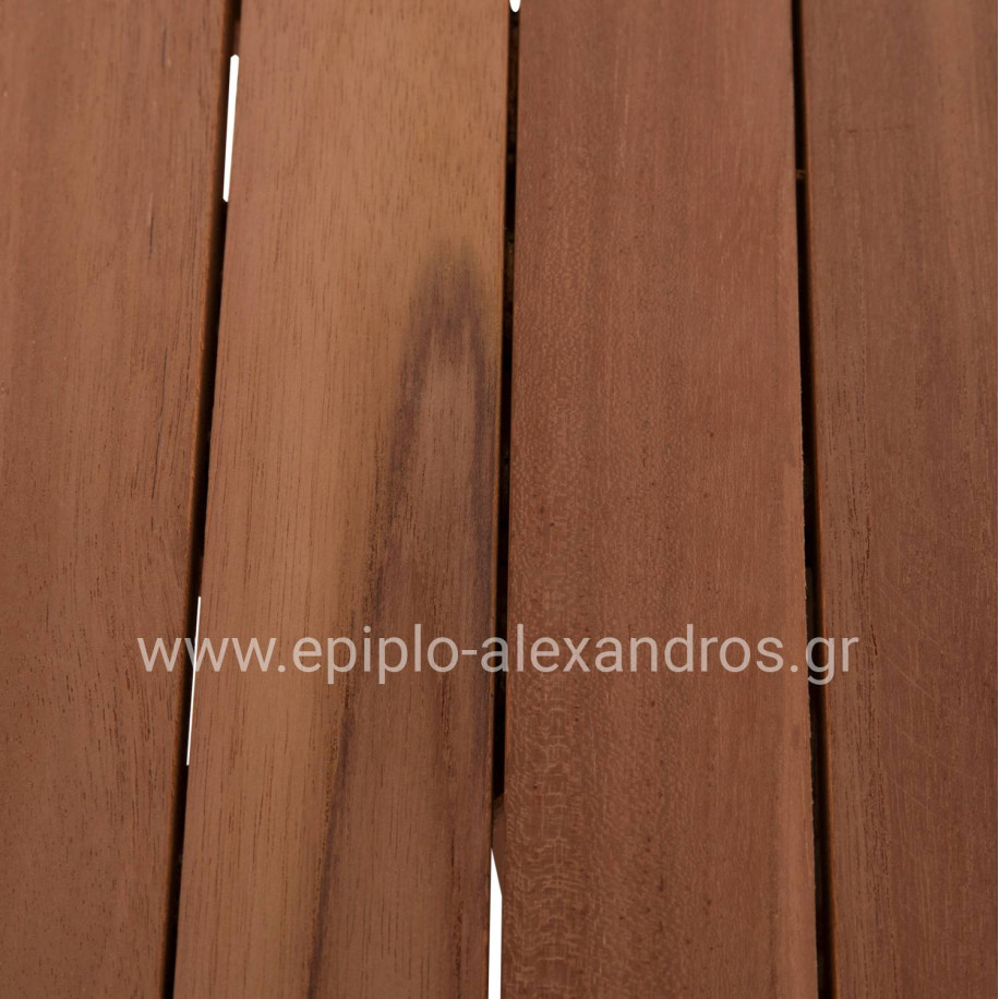 ΕΠΙΦΑΝΕΙΑ ΤΡΑΠΕΖΙΟΥ ΣΤΡΟΓΓΥΛΗ HM18133 ΞΥΛΟ TEAK--ΦΥΣΙΚΟ Φ70x4(πάχος)εκ.