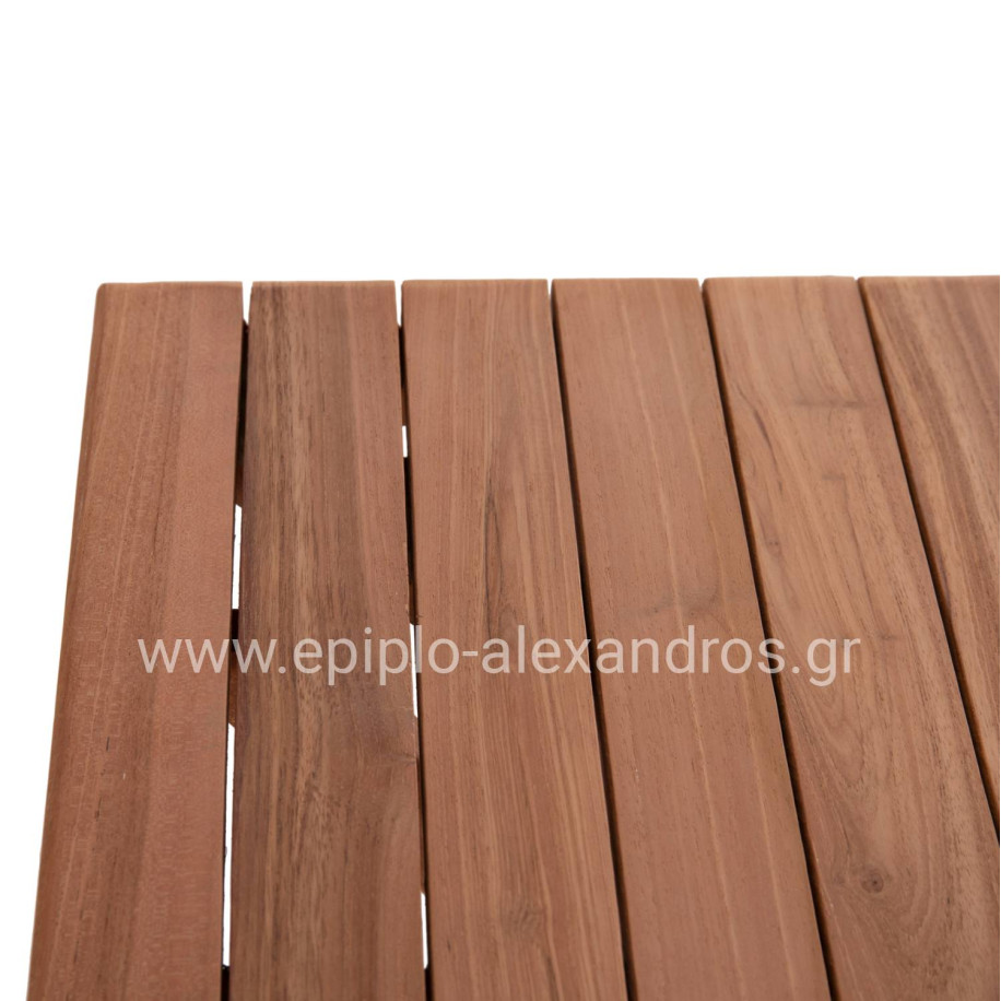 TABLETOP SQUARE HM18135 TEAK WOOD--NATURAL COLOR 60x60x4(thickness)cm.