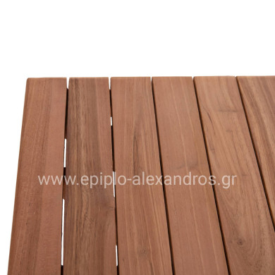 ΕΠΙΦΑΝΕΙΑ ΤΡΑΠΕΖΙΟΥ ΤΕΤΡΑΓΩΝΗ HM18135 ΞΥΛΟ TEAK--ΦΥΣΙΚΟ 60x60x4(πάχος)εκ.