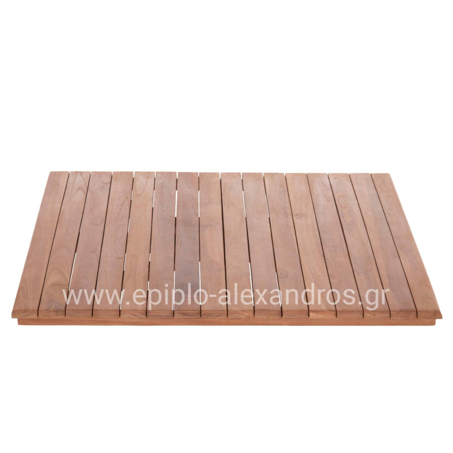 TABLETOP SQUARE HM18137 TEAK WOOD--NATURAL COLOR 80x80x4(thickness)cm.