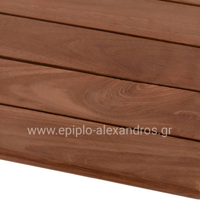 TABLETOP SQUARE HM18137 TEAK WOOD--NATURAL COLOR 80x80x4(thickness)cm.