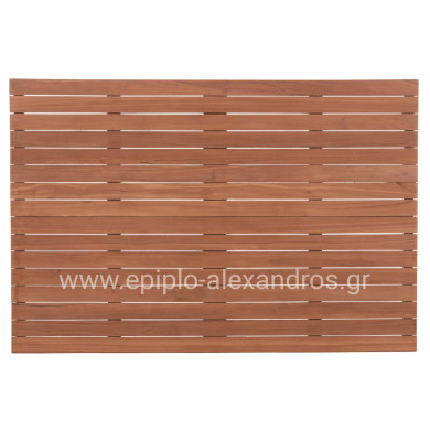 ΕΠΙΦΑΝΕΙΑ ΤΡΑΠΕΖΙΟΥ ΟΡΘΟΓΩΝΙΑ HM18138 ΞΥΛΟ TEAK--ΦΥΣΙΚΟ 120x80x4(πάχος)εκ.