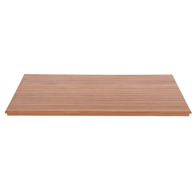 TABLETOP RECTANGULAR HM18138 TEAK WOOD--NATURAL COLOR 120x80x4(thickness)cm.