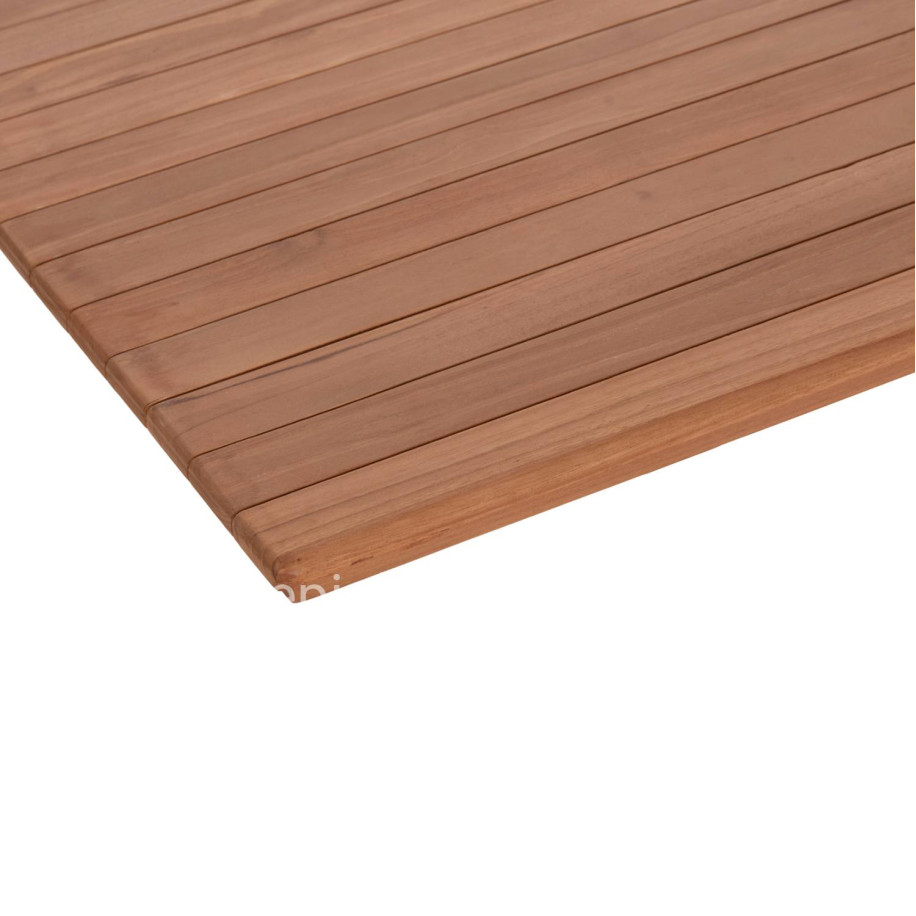 ΕΠΙΦΑΝΕΙΑ ΤΡΑΠΕΖΙΟΥ ΟΡΘΟΓΩΝΙΑ HM18138 ΞΥΛΟ TEAK--ΦΥΣΙΚΟ 120x80x4(πάχος)εκ.