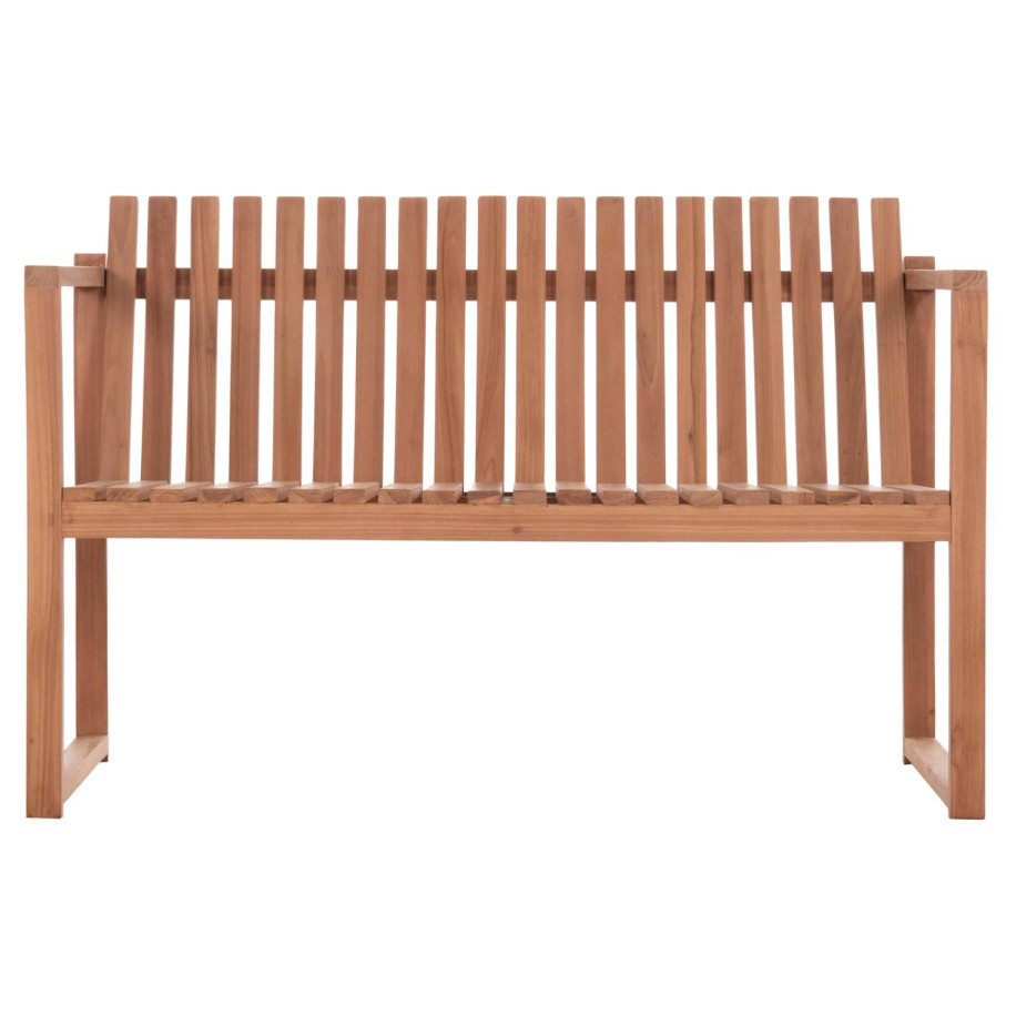 ΠΑΓΚΑΚΙ ΚΗΠΟΥ 2ΘΕΣΙΟ VED HM18124 ΞΥΛΟ TEAK--ΦΥΣΙΚΟ ΧΡΩΜΑ 130x60x86Υεκ.