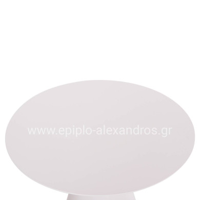 OUTDOOR LOUNGE SET 3PCS OREGO HM21106.02 ALUMINUM IN WHITE COLOR