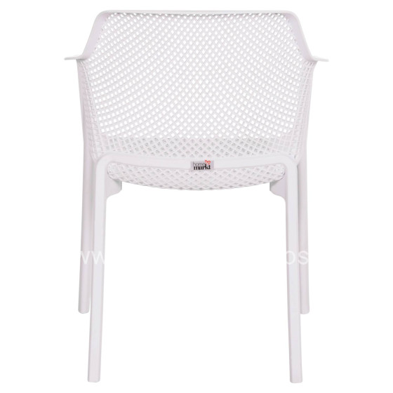 ΠΟΛΥΘΡΟΝΑ ΠΟΛΥΠΡΟΠΥΛΕΝΙΟΥ JOHN HM6103.01 ΛΕΥΚΗ 59x58x79.5Υεκ.