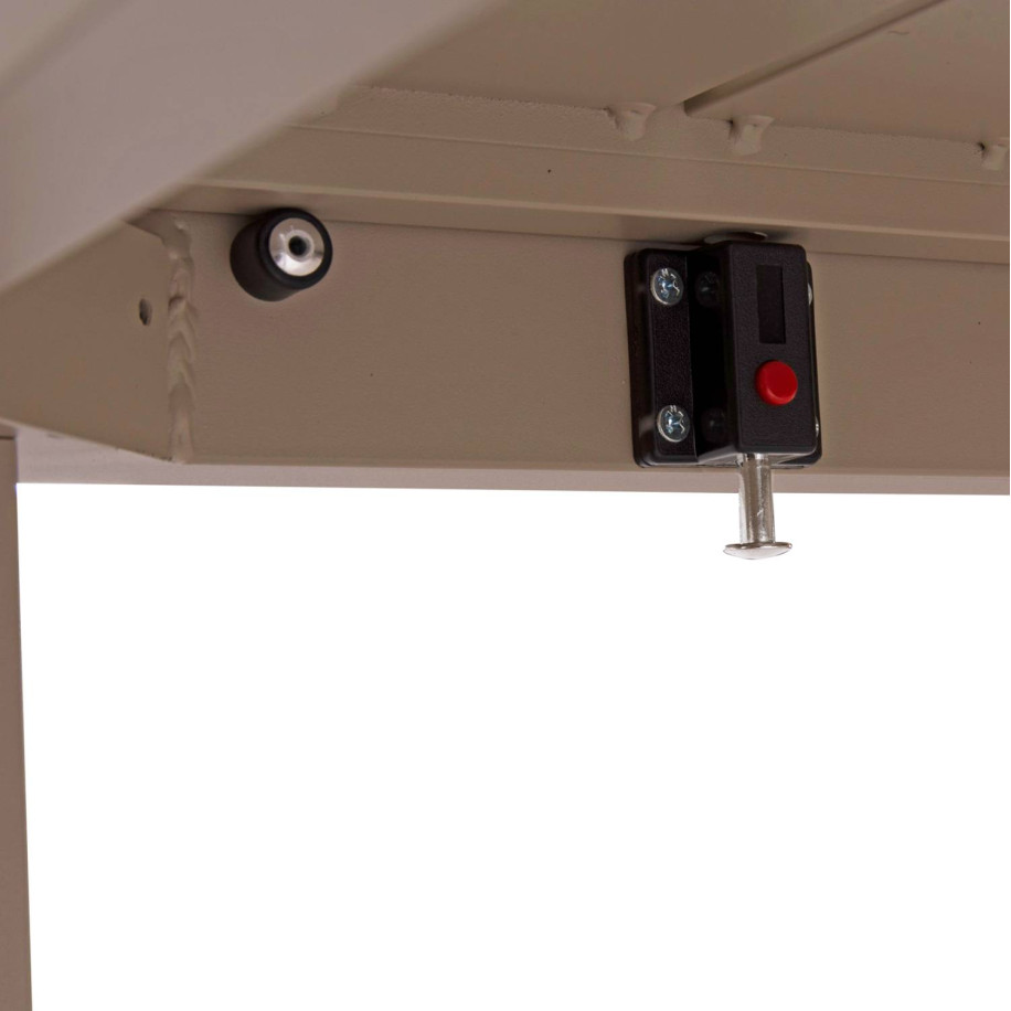 OUTDOOR DINING SET 7PCS KRUM HM21158 ALUMINUM IN CHAMPAGNE COLOR