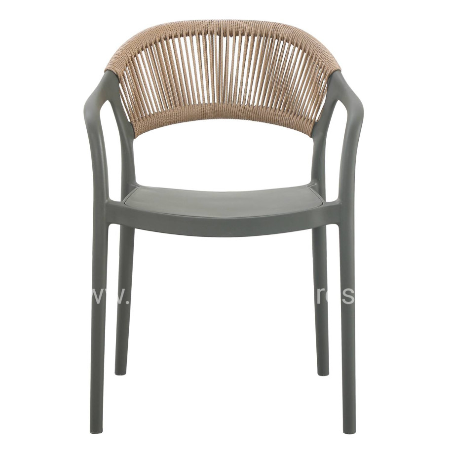 ΠΟΛΥΘΡΟΝΑ ΠΟΛΥΠΡΟΠΥΛΕΝΙΟΥ EVA HM6155.05 OLIVE GREEN--P.P. ΜΠΕΖ ΣΧΟΙΝΙ 56,5x53x80Υεκ.