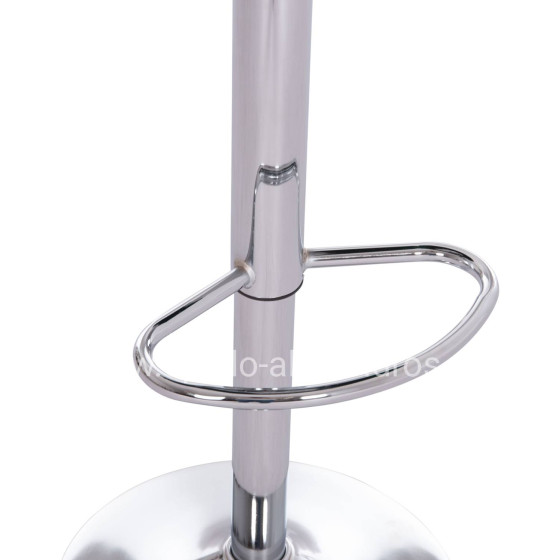 BAR STOOL ROSE HM204.46 CHROMED BASE & SUSPENSION & CYPRESS GREEN VELVET 48x45x105Hcm.