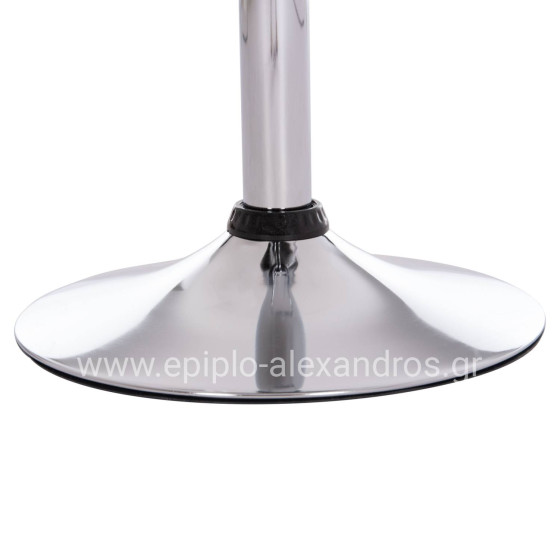 ΣΚΑΜΠΟ ΜΠΑΡ ΠΕΡΙΣΤΡΕΦΟΜΕΝΟ DAISY HM200.21 ABS ΣΕ ΜΑΥΡΟ--ΑΝΑΡΤΗΣΗ 44x38x85Υεκ.