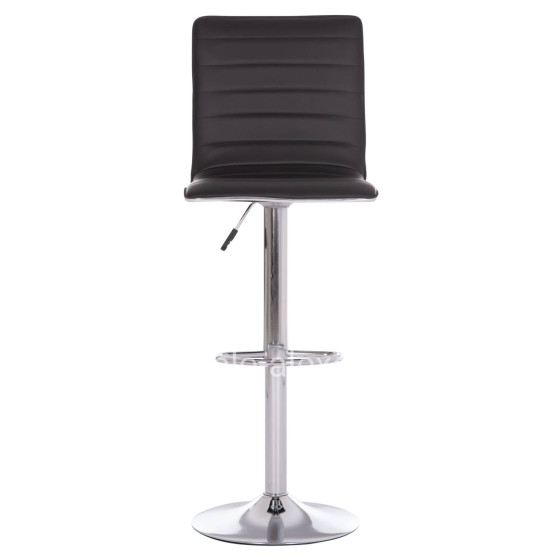 BAR STOOL SWIVEL NEXUS HM209.21 SUSPENSION & BLACK PU 43x47x116Hcm.