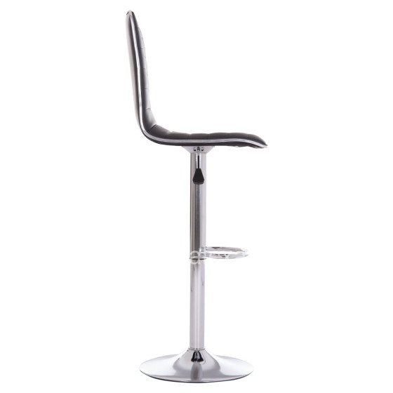 BAR STOOL SWIVEL NEXUS HM209.21 SUSPENSION & BLACK PU 43x47x116Hcm.