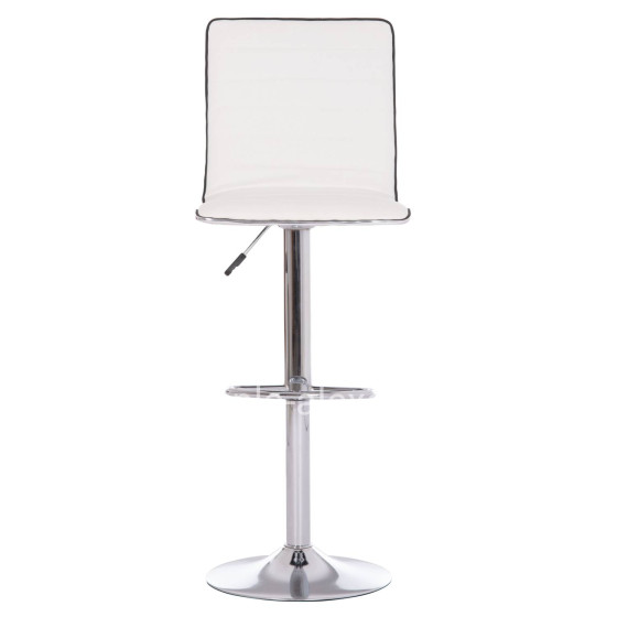 BAR STOOL SWIVEL NEXUS HM209.22 SUSPENSION & WHITE PU 43x47x116Hcm.