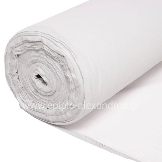 PU LEATHER IN WHITE HM18332.02 147cm. WIDTH