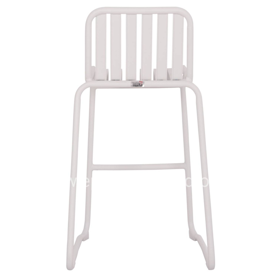 ΣΚΑΜΠΟ ΜΠΑΡ ΑΛΟΥΜΙΝΙΟΥ RACHEL HM6341.02 ΛΕΥΚΟ 47x56,5x98,5Υεκ.