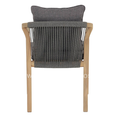 ΠΟΛΥΘΡΟΝΑ CONTREL HM6244.02 ΞΥΛΟ ΑΚΑΚΙΑΣ ΦΥΣΙΚΟ-ΣΧΟΙΝΙ & ΜΑΞΙΛΑΡΙΑ ΓΚΡΙ 58x60x74Υεκ.