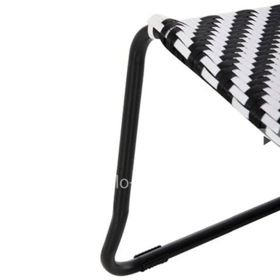 ΣΕΤ LOUNGE 3TMX ΕΞ.ΧΩΡΟΥ PONY HM21193.02 ΜΕΤΑΛΛΟ ΚΑΙ ΣΥΝΘ.RATTAN ΣΕ ΛΕΥΚΟ-ΜΑΥΡΟ