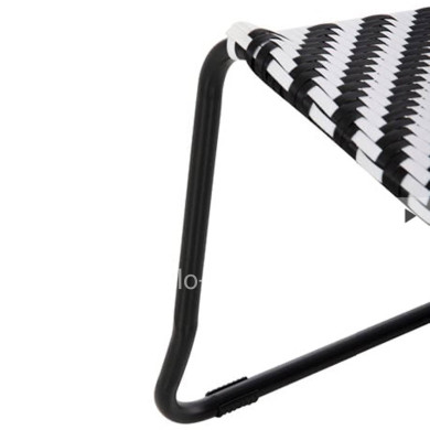 ΣΕΤ LOUNGE 3TMX ΕΞ.ΧΩΡΟΥ PONY HM21193.02 ΜΕΤΑΛΛΟ ΚΑΙ ΣΥΝΘ.RATTAN ΣΕ ΛΕΥΚΟ-ΜΑΥΡΟ