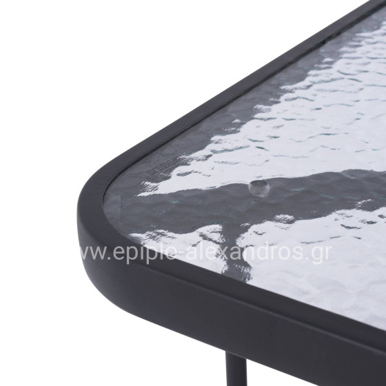 ΣΕΤ ΤΡΑΠΕΖΑΡΙΑΣ 5ΤΜΧ REDAN HM21223 ΤΡΑΠΕΖΙ & 4 ΠΟΛΥΘΡΟΝΕΣ ΣΕ ΓΚΡΙ