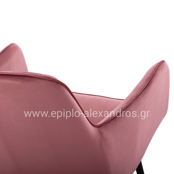 ΠΟΛΥΘΡΟΝΑ LATRELL HM8582.12 ΣΑΠΙΟ ΜΗΛΟ ΒΕΛΟΥΔΟ & ΜΑΥΡΑ ΜΕΤΑΛΛΙΚΑ ΠΟΔΙΑ 54x57x84Yεκ.