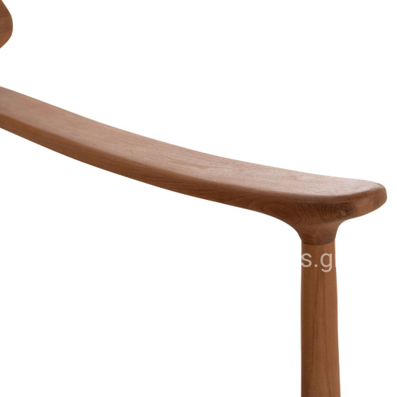 ΠΟΛΥΘΡΟΝΑ LOUNGE RANGER HM18255.01 ΞΥΛΟ TEAK ΣΕ ΦΥΣΙΚΟ 70x73x73Υεκ.