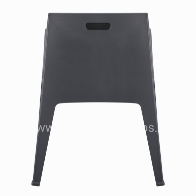POLYPROPYLENE ARMCHAIR SLEEK HM6370.10 GREY 68x63x82.5Hcm.