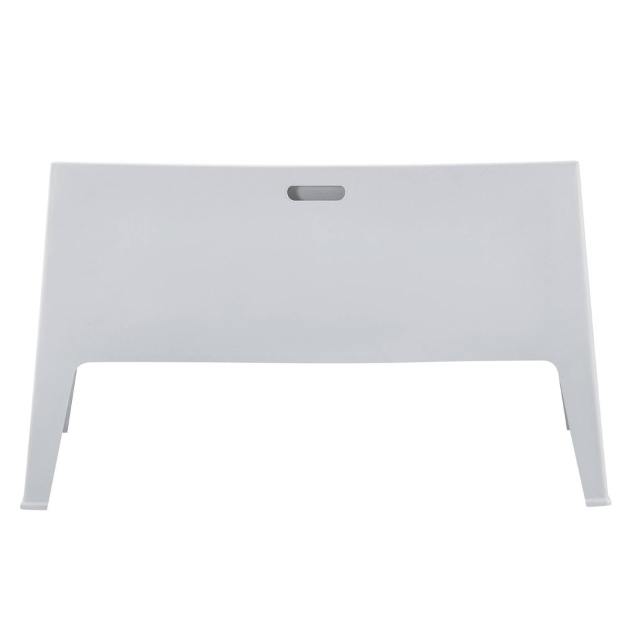 POLYPROPYLENE 2-SEATER SOFA SLEEK HM6366.01 WHITE COLOR 133x68x73Hcm.