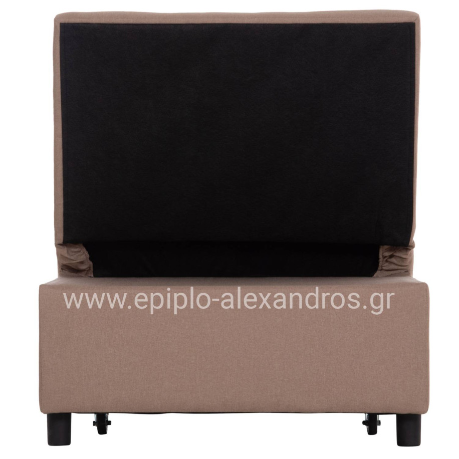 ΠΟΛΥΘΡΟΝΑ-ΚΡΕΒΑΤΙ LIBRE HM3295.03 ΜΠΕΖ ΥΦΑΣΜΑ 75x106x87Υεκ.