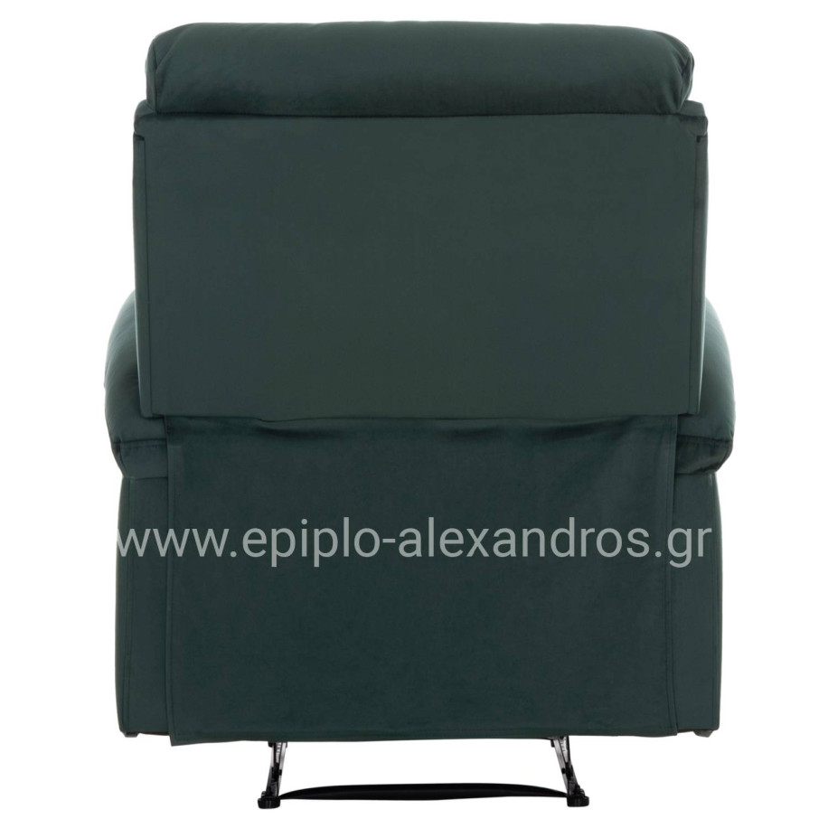 ΠΟΛΥΘΡΟΝΑ RELAX DIONI HM3296.05 ΠΡΑΣΙΝΟ ΒΕΛΟΥΔΟ 85x90x100Υεκ.
