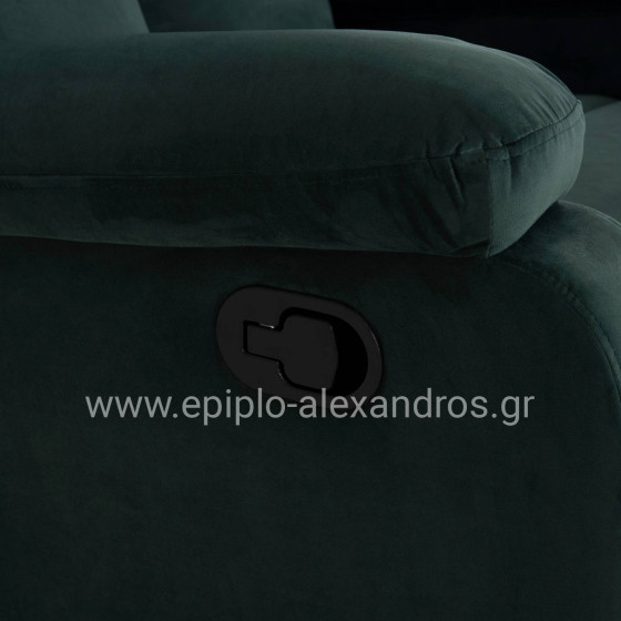ΠΟΛΥΘΡΟΝΑ RELAX DIONI HM3296.05 ΠΡΑΣΙΝΟ ΒΕΛΟΥΔΟ 85x90x100Υεκ.