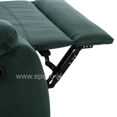 ARMCHAIR RELAX DIONI HM3296.05 GREEN VELVET 85x90x100Hcm.