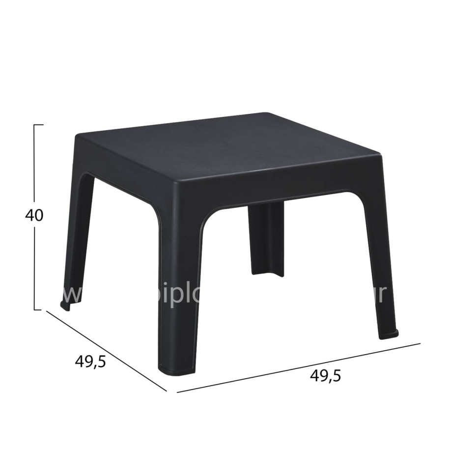 ΣΕΤ LOUNGE 3ΤΜΧ SLEEK HM21274.02 ΜΑΥΡΟ ΠΟΛΥΠΡΟΠΥΛΕΝΙΟ