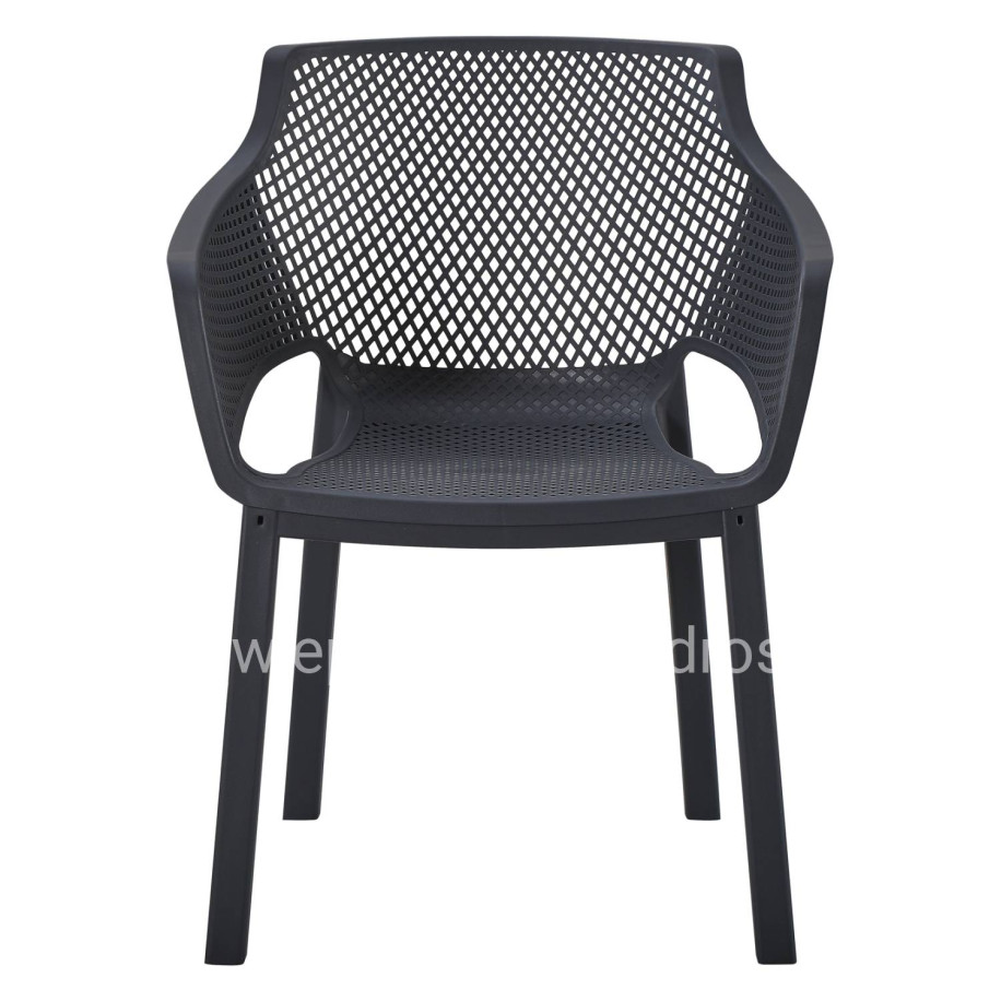 ΠΟΛΥΘΡΟΝΑ ΠΟΛΥΠΡΟΠΥΛΕΝΙΟΥ PEGGY HM6368.02 ΜΑΥΡΟ 60x55x79Υεκ