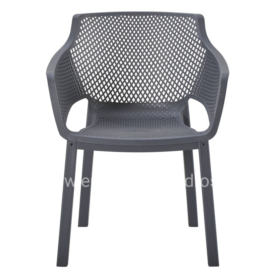 ΠΟΛΥΘΡΟΝΑ ΠΟΛΥΠΡΟΠΥΛΕΝΙΟΥ PEGGY HM6368.10 ΓΚΡΙ 60x55x79Υεκ