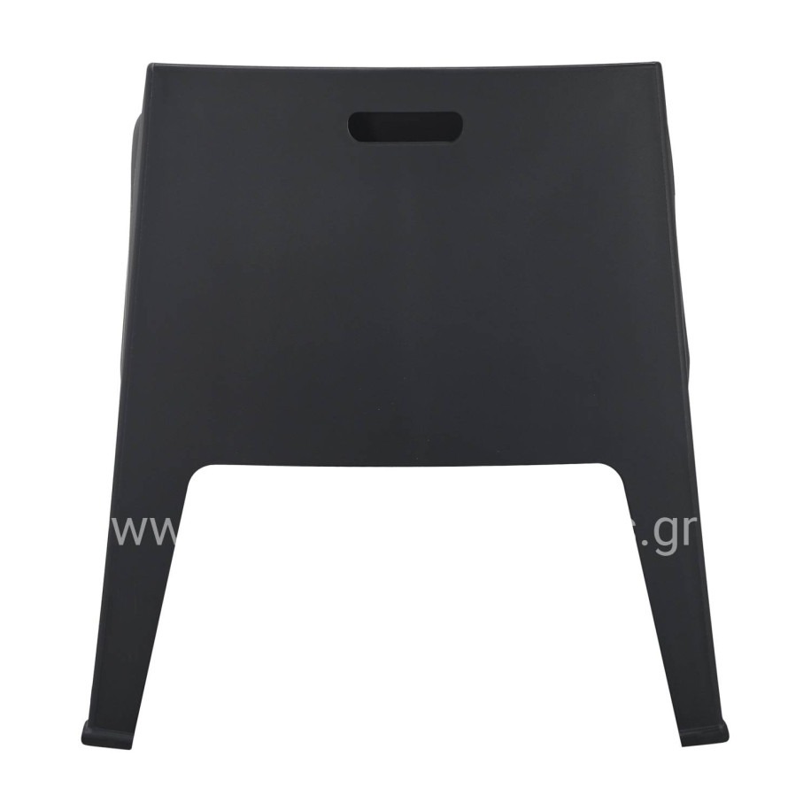 LOUNGE SET 4PCS SLEEK HM21275.02 POLYPROPYLENE IN BLACK