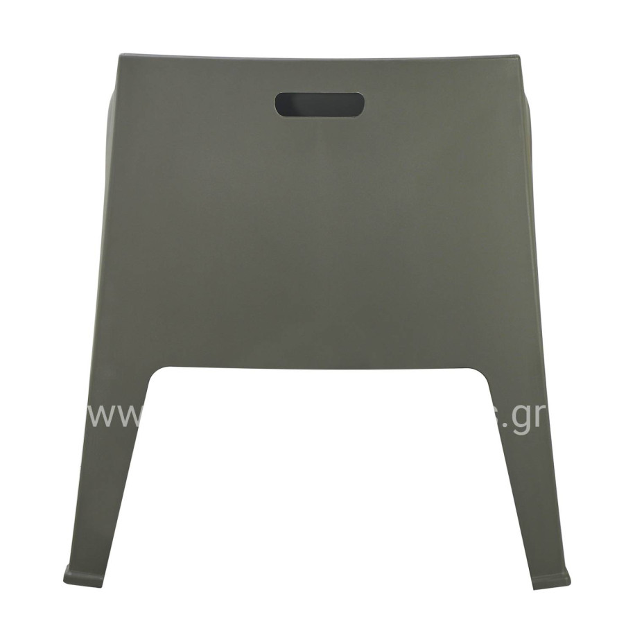 LOUNGE SET 4PCS SLEEK HM21275.05 POLYPROPYLENE IN DARK OLIVE GREEN