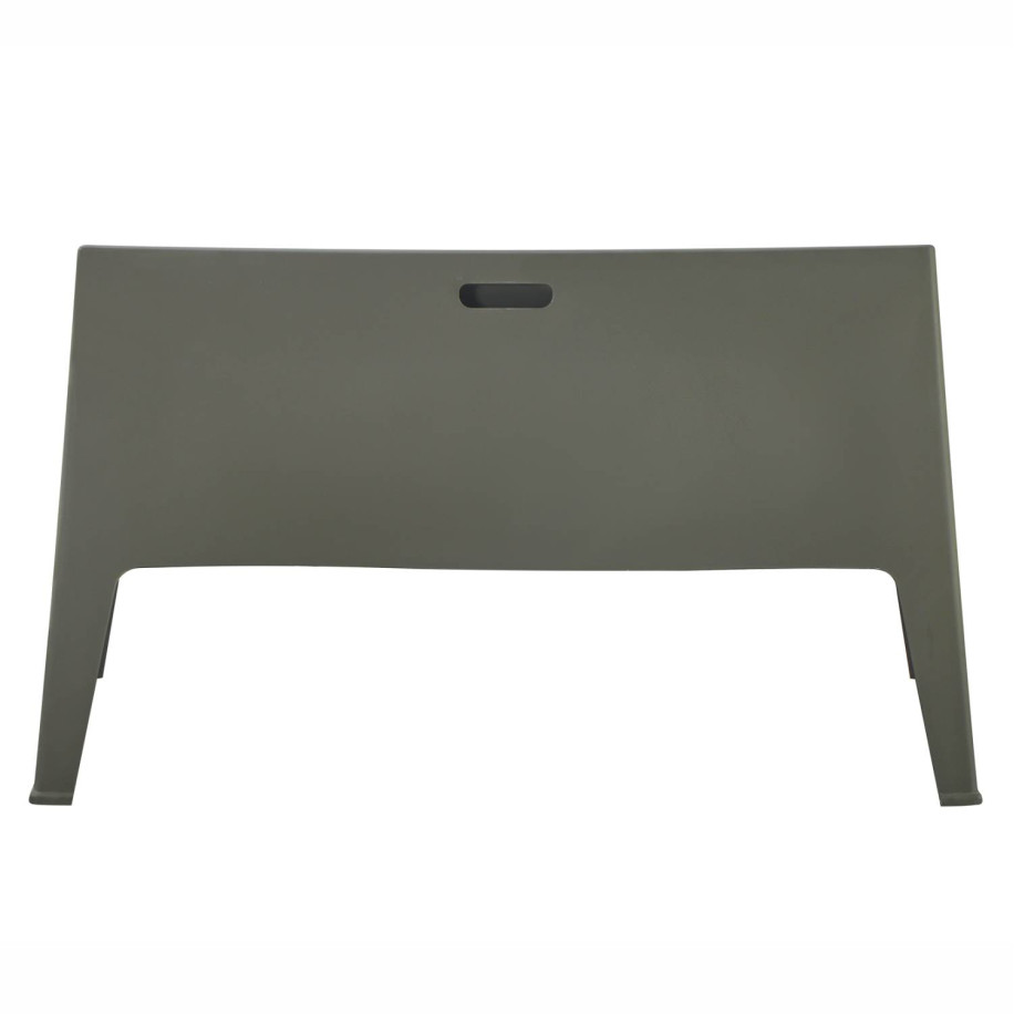 LOUNGE SET 4PCS SLEEK HM21275.05 POLYPROPYLENE IN DARK OLIVE GREEN