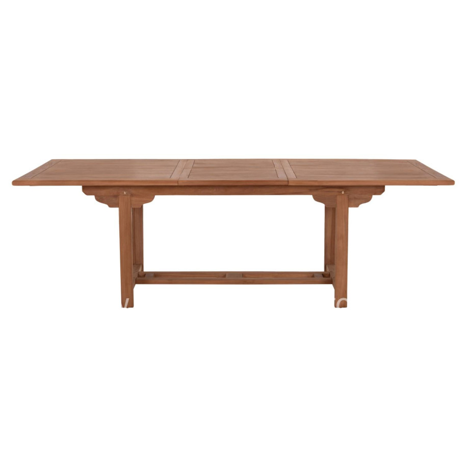 TΡΑΠΕΖΙ ΤΡΑΠΕΖΑΡΙΑΣ ΑΝΟΙΓΟΜΕΝΟ CRANDER HM6376 ΞΥΛΟ TEAK ΣΕ ΦΥΣΙΚΟ 180-240x100x76Υεκ