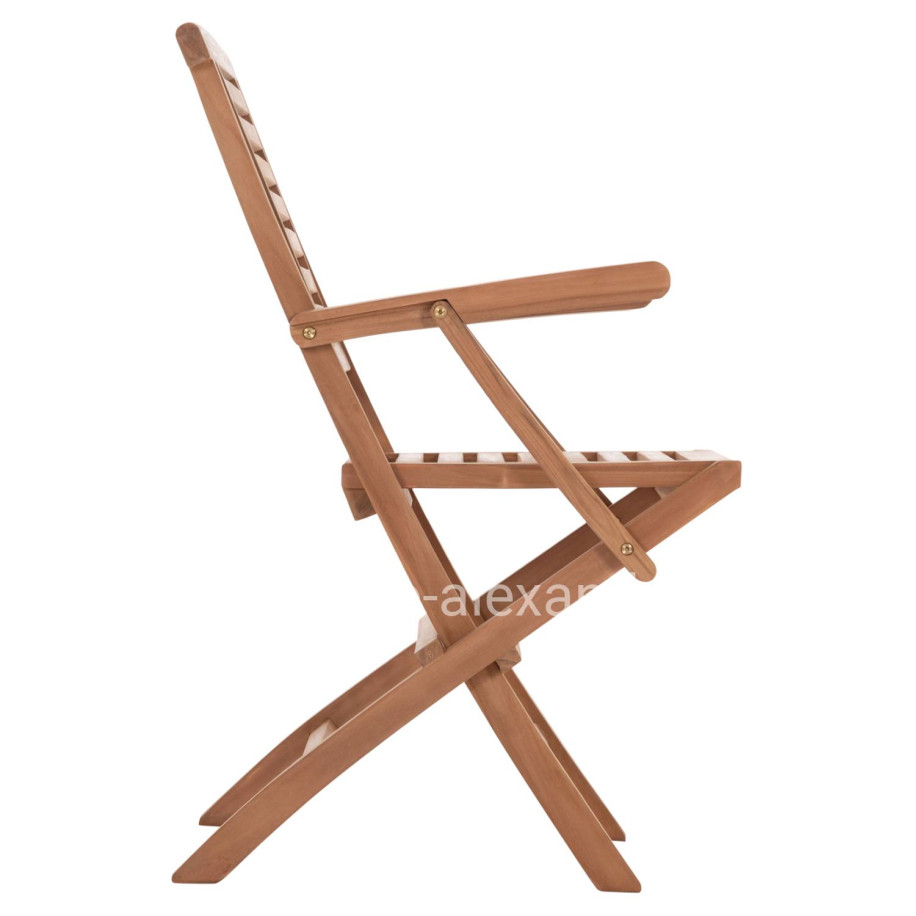DINING CHAIR FOLDABLE CRANDER HM6377 TEAK WOOD 53x63x90Hcm.