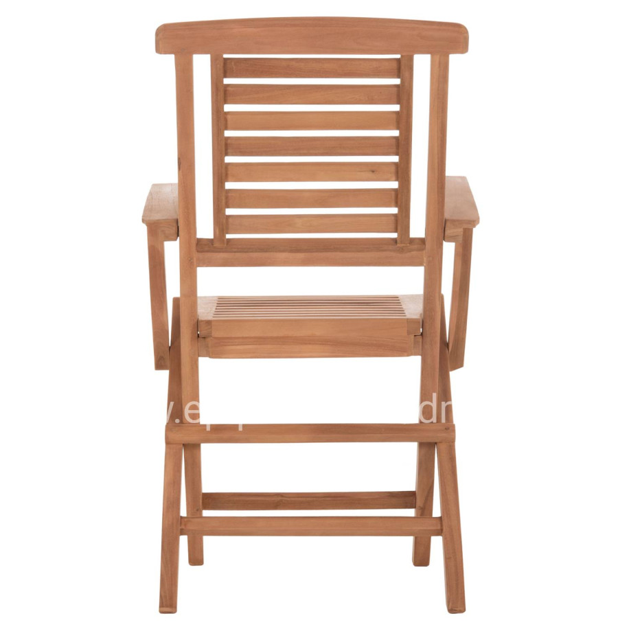 DINING CHAIR FOLDABLE CRANDER HM6377 TEAK WOOD 53x63x90Hcm.